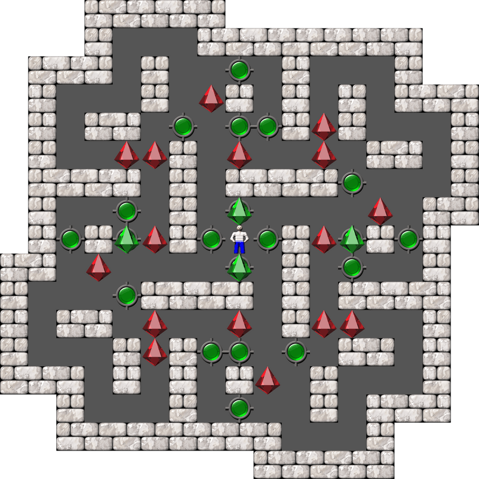 Sokoban David W. Skinner Arranged level 278